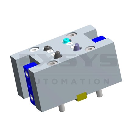 EPPINGER Tool holder, straight, multiple rectangular transverse 19, 05 34, external coolant supply 7.170.736